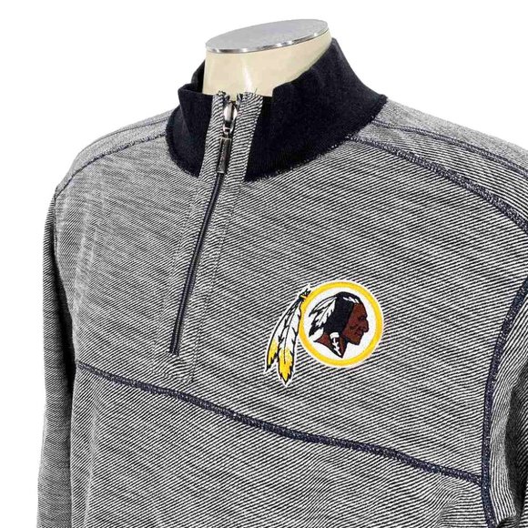 NWT Washington Redskins Tommy‎ Bahama Reversible Zip Sweatshirt - Picture 5 of 14